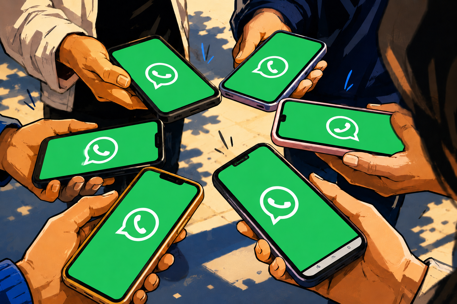 Anytimers bijhouden in WhatsApp werkt niet door gebrek aan versiebeheer